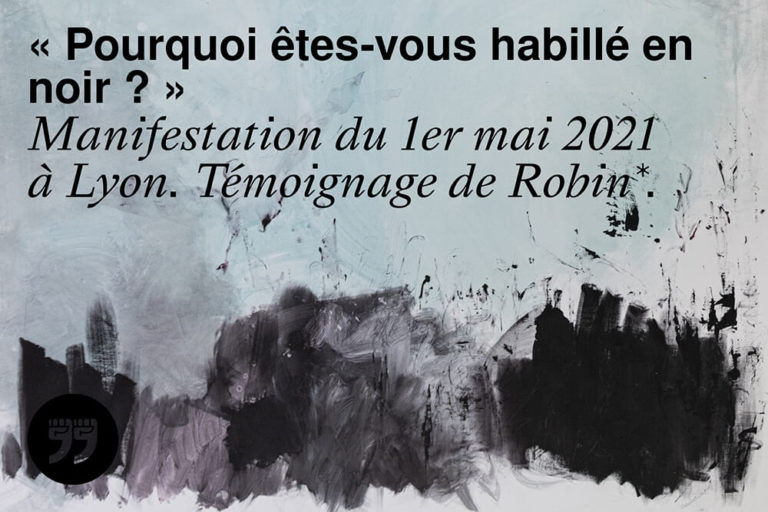 « Pourquoi êtes-vous habillé en noir ? »