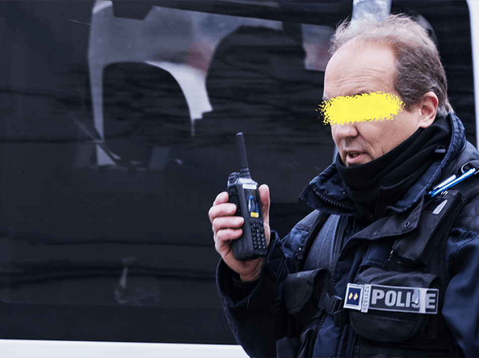 Lyon capitale du mensonge policier Photo par Séon