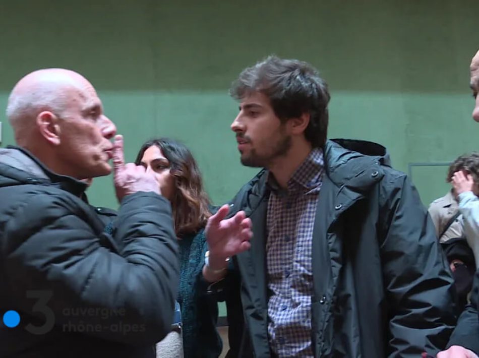 Menaces au tribunal violences policieres de pere en fils France 3